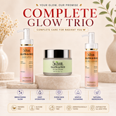 Complete Glow Trio – Body Lotion, Face Cleanser & Rice Glow Cream Set