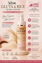 GLUTA & RICE GLOW LOTION 200ml