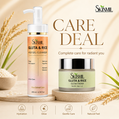 Care Deal – Face Cleanser & Rice Glow Cream Set